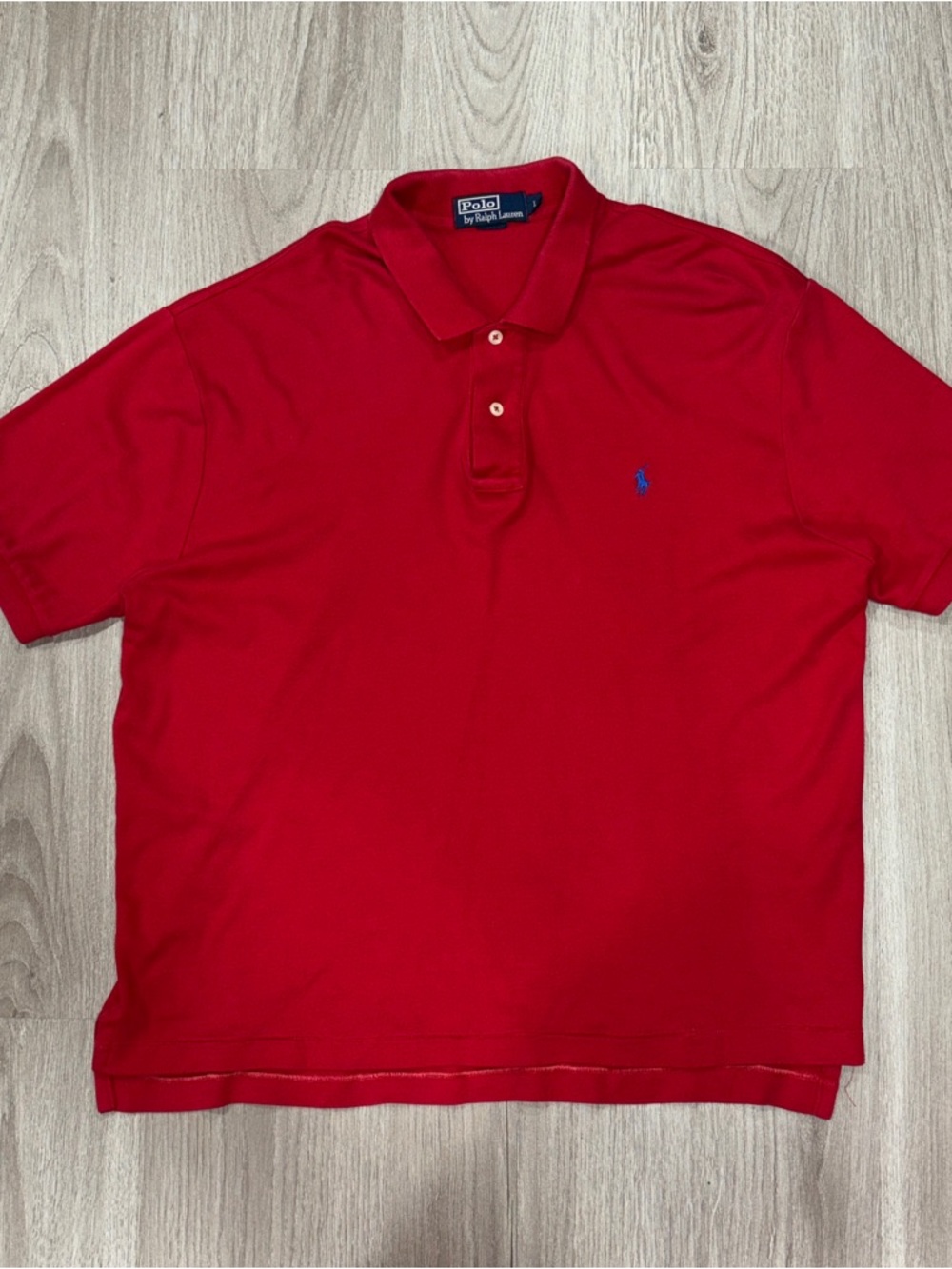 Polo Ralph Lauren Polo Shirt Mens L Red Classic Logo Short Sleeve
Casual